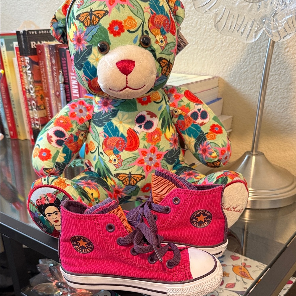 Vibrant Pink Kids Sneakers